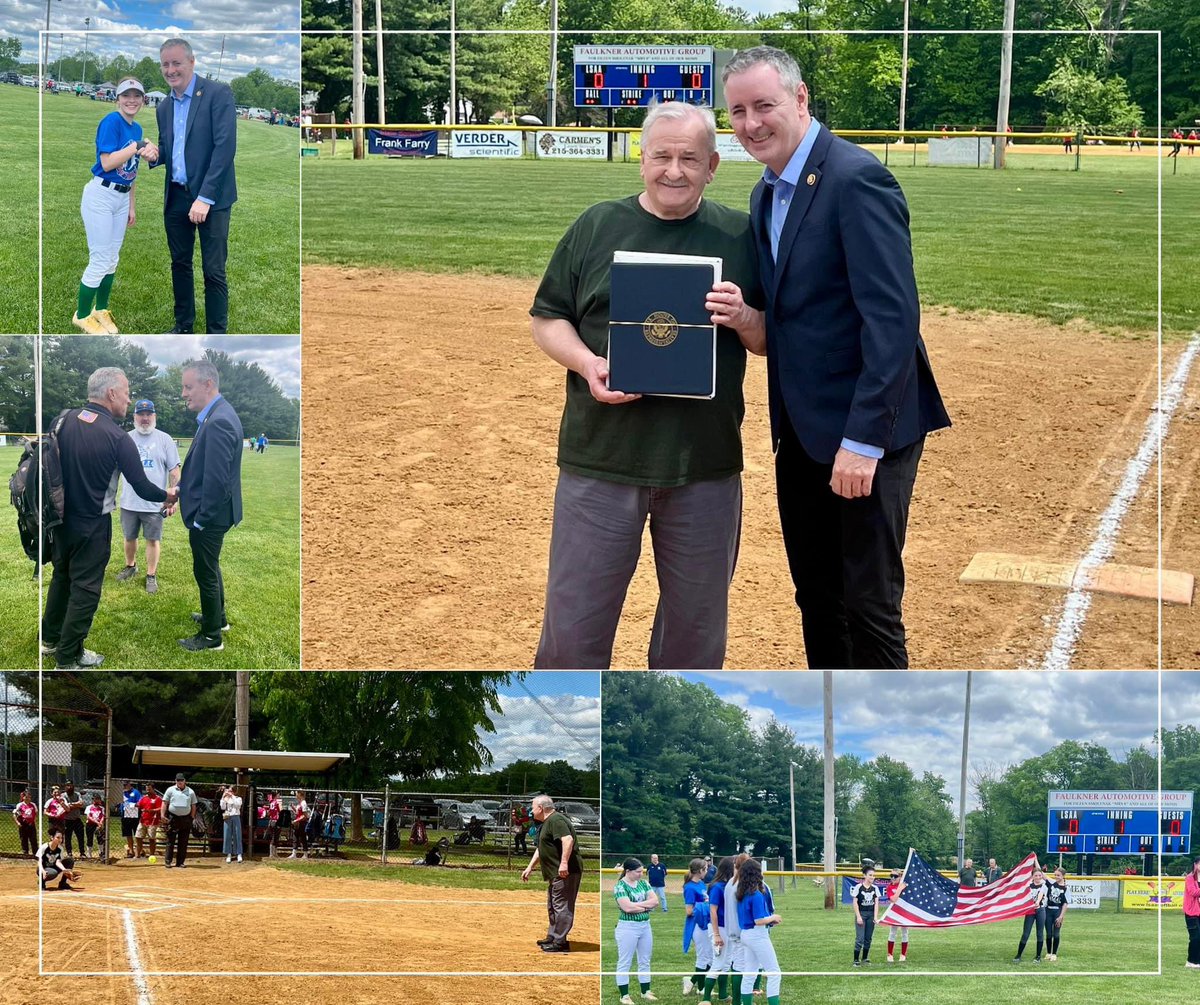 A special weekend for our Bucks County softball community as we gathered at Lower Southampton Athletic Association for their scoreboard dedication in memory of the late Eileen Smolenak. Eileen & her husband, John Smolenak, Jr., were pillars of LSAA for many years, leaving an