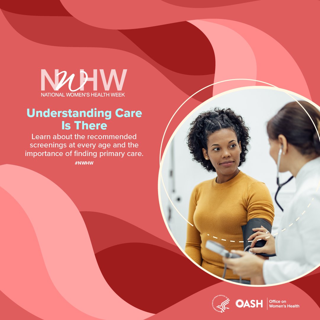 Today we celebrate National Women’s Checkup Day during National Women’s Health Week. In 2022, over 17.5 million women received #healthcare services from a HRSA-funded health center. Find a #HealthCenter near you to schedule your annual physical: ms.spr.ly/6016Yn1Ja #NWHW