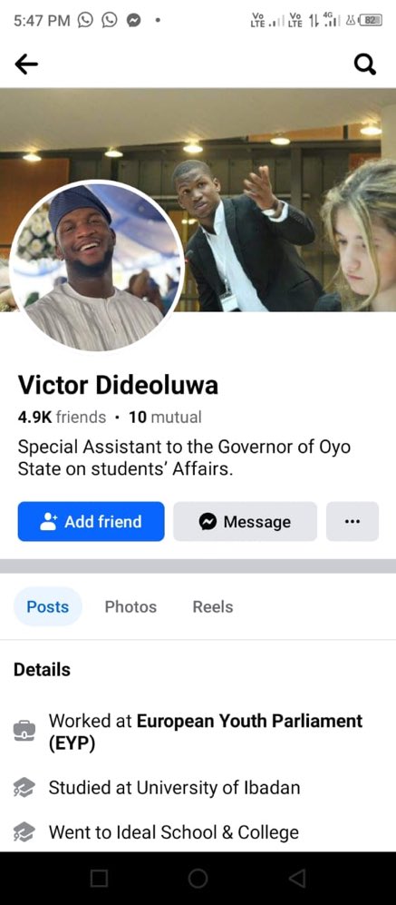 UncleShinelz's tweet photo. I know we post d old crooks most of the time,but this is a young crook who is part of those destroying this nation. This young man was part of d people that led thugs to attack our comrades including one of our national leader at UI today.  Olojede Victor is a young hungry crook https://t.co/YXvjjrHgJH