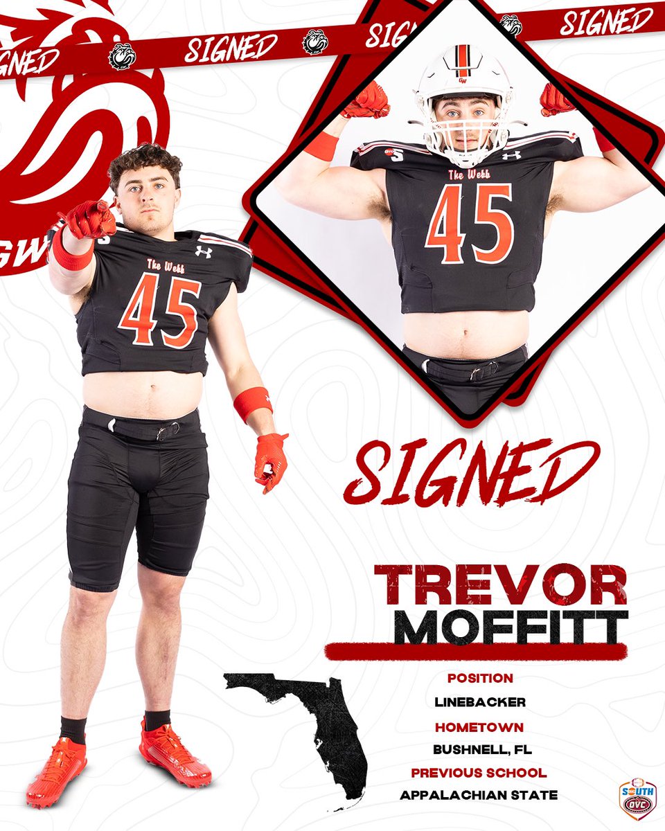 𝐖𝐞𝐥𝐜𝐨𝐦𝐞 𝐭𝐨 𝐭𝐡𝐞 𝐑𝐮𝐧𝐧𝐢𝐧’ 𝐃𝐚𝐰𝐠𝐬‼️ 👤: Trevor Moffitt 🏈: LB 🏠: Bushnell, FL ➡️ Boiling Springs, NC #SkoDawgs | #NoFlinchDawgs