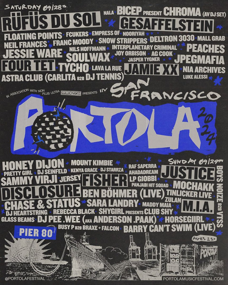 Yea, it’s real. #Portola is back baby 🌐 Register for access to passes at portolamusicfestival.com. On sale begins Friday, May 17 at 12pm PT. 📸: @portolafestival - @GoldenvoiceBay