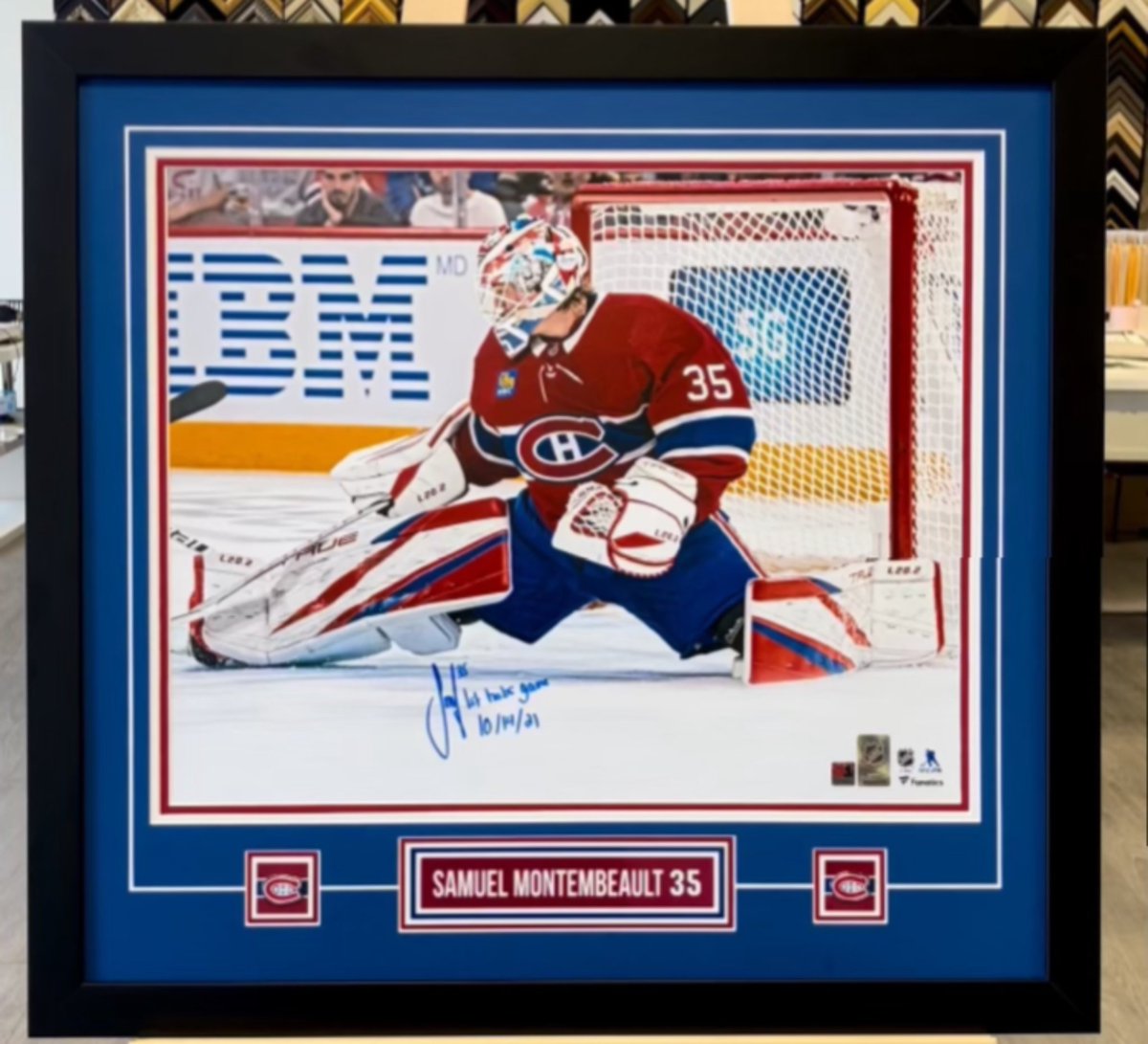 ‼️GIVEAWAY‼️ We're giving away an EXCLUSIVE signed Samuel Montembeault frame from his first NHL game in collaboration with Era Frames. There are only 5 of these frames in the world. To enter: 1) Follow @thesickpodcasts 2) Retweet this post 3) Comment 'SICK' Subscribe to our…