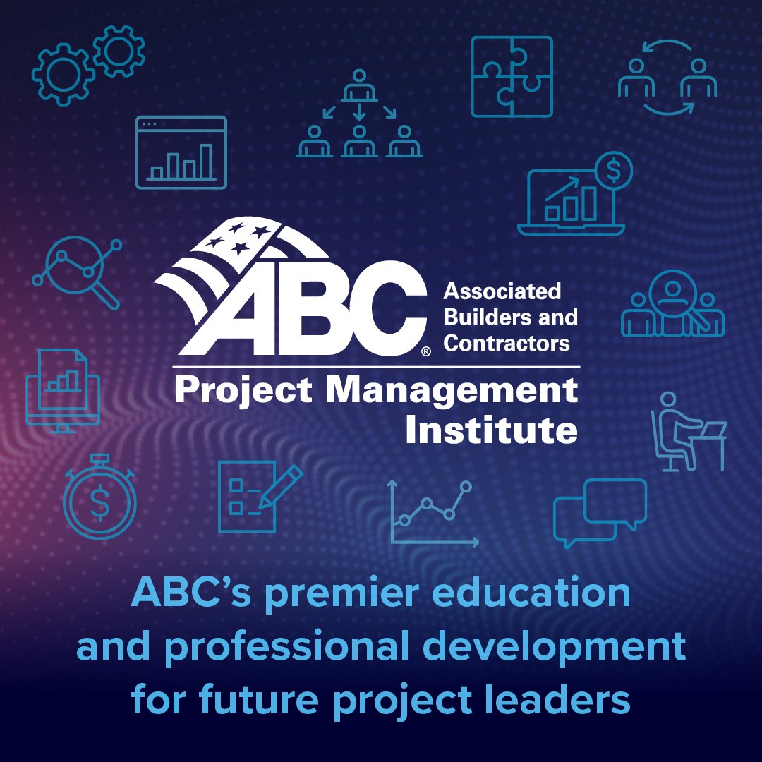 ABC’s Project Management Institute is hosted by ABC chapters across the country throughout the year. Register for a session near you: abc.org/pmi #ABCMeritShopProud