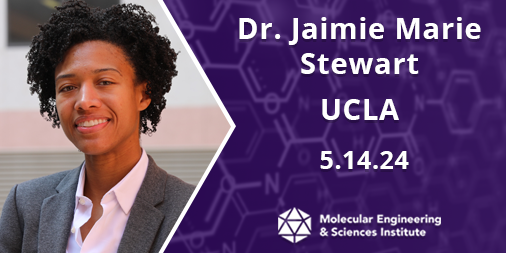 TUESDAY at 1pm: #MolESseminar with Dr. Jaimie Marie Stewart from for a talk on 'Programming RNA for self-assembly, function, and applications.' The talk is in NanoES 181 at 1 PM. #molecularengineering @TheStewartLab @ShechnerLab @UWPharmacology @UWBioE @UWMedicine