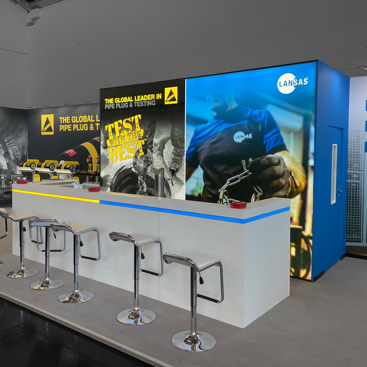 downingexhibits's tweet photo. Cherne’s booth came out beautifully! They will be at IFAT in Munich this week https://t.co/pTWmxcsKJb