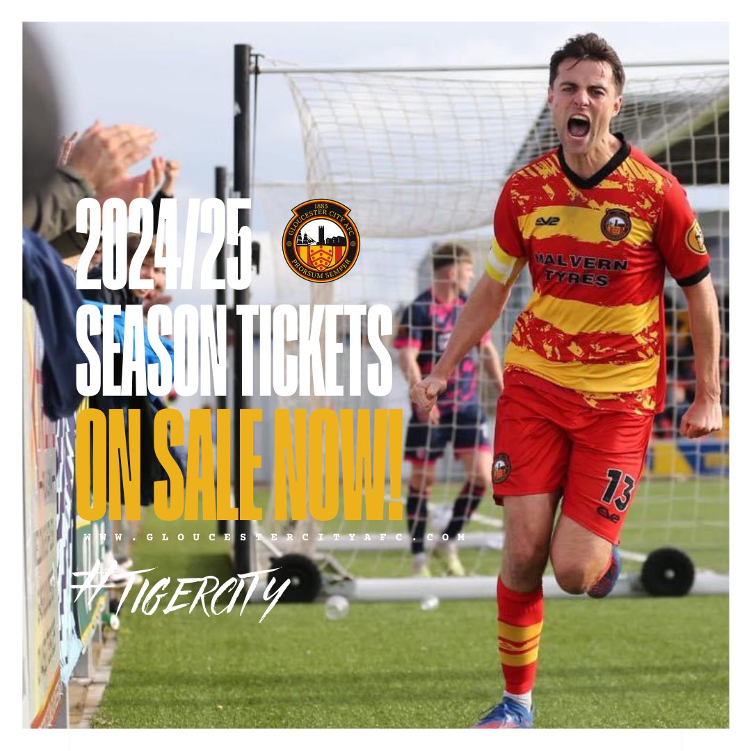 2024/25 Season Tickets on SALE NOW | 🐯 . - 21 🏠 matches - New low prices 💸 - Membership 💳’s available at our pre-season open event - Fast 💨 track season ticket holder turnstile . BUY NOW! 🎟️⬇️ eventbrite.com/e/902323422647… . #gcafc #tigercity