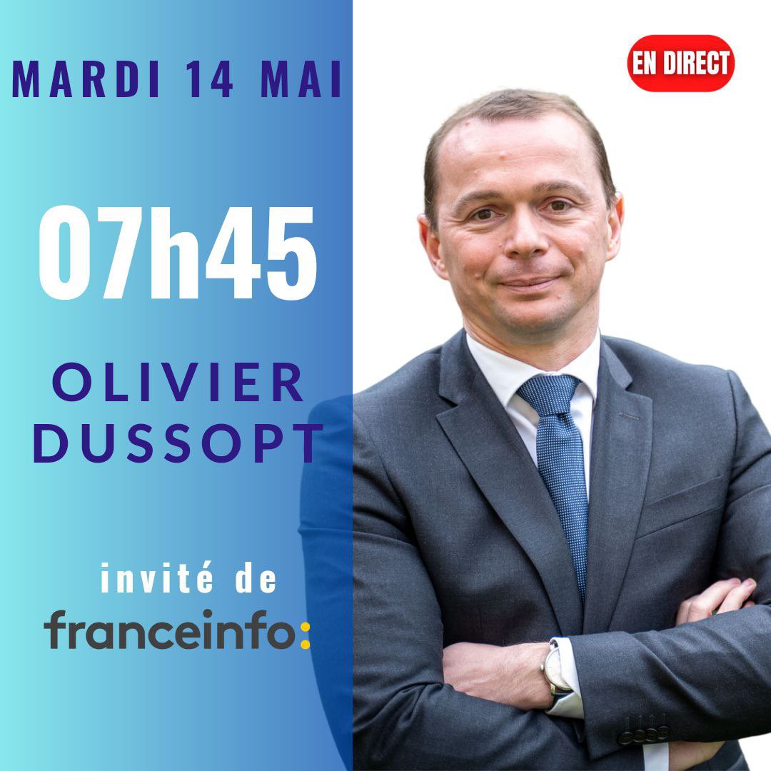 📺 Rendez-vous ce mardi dans la matinale de #franceinfo. 
📍 A 7h45, je serai l'invité politique d'@ABouilhaguet 
#BesoinDEurope