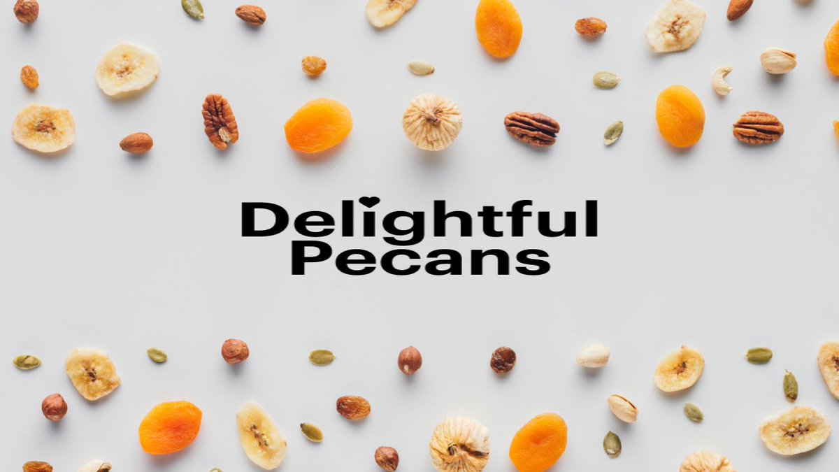 Did you know that #pecans offer more potassium than bananas? Per 100 grams of each, pecans offer slightly more potassium than bananas, they also have fewer calories and more fiber than walnuts.