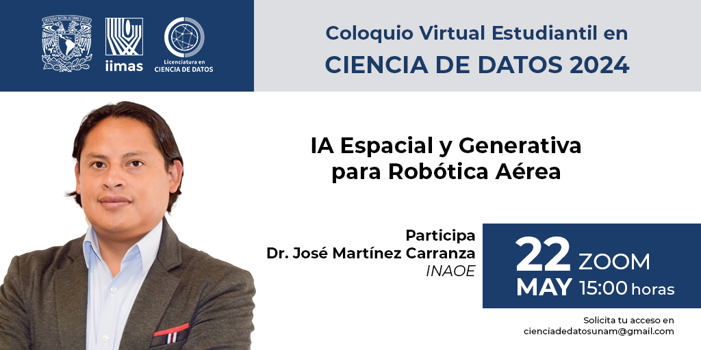 ¡¡Te invitamos a participar en el Coloquio de Ciencias de Datos!!