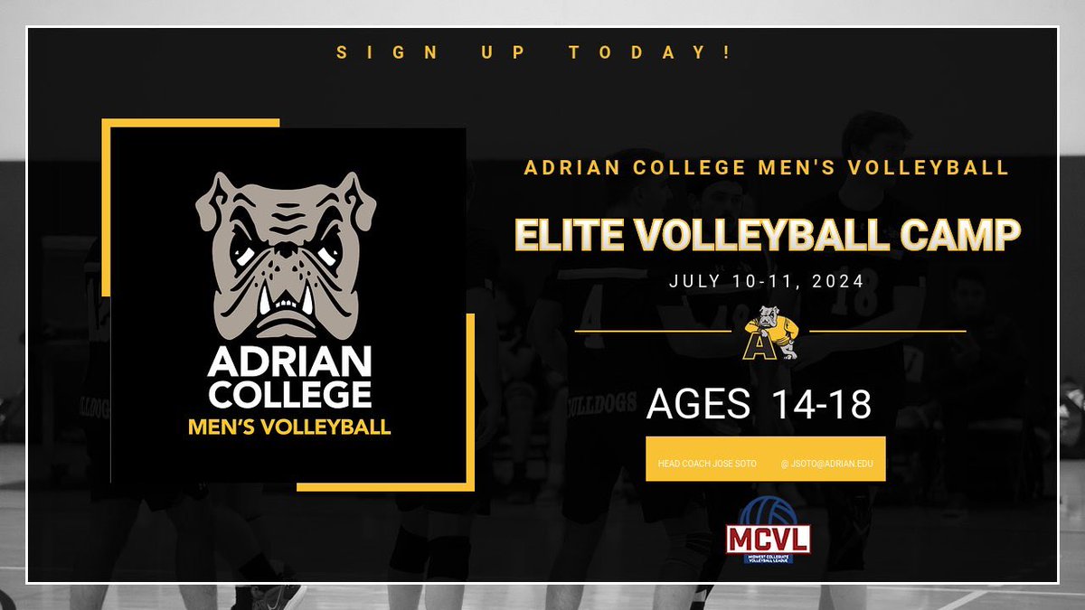 acmvolley (@acmvolley) on Twitter photo CALLING ALL BOYS HIGH SCHOOL VOLLEYBALL PLAYERS: Our camp information is here! Register today online via the link or via our athletic page.
docs.google.com/forms/u/2/d/e/… CALLING ALL BOYS HIGH SCHOOL VOLLEYBALL PLAYERS: Our camp information is here! Register today online via the link or via our athletic page.
docs.google.com/forms/u/2/d/e/…
