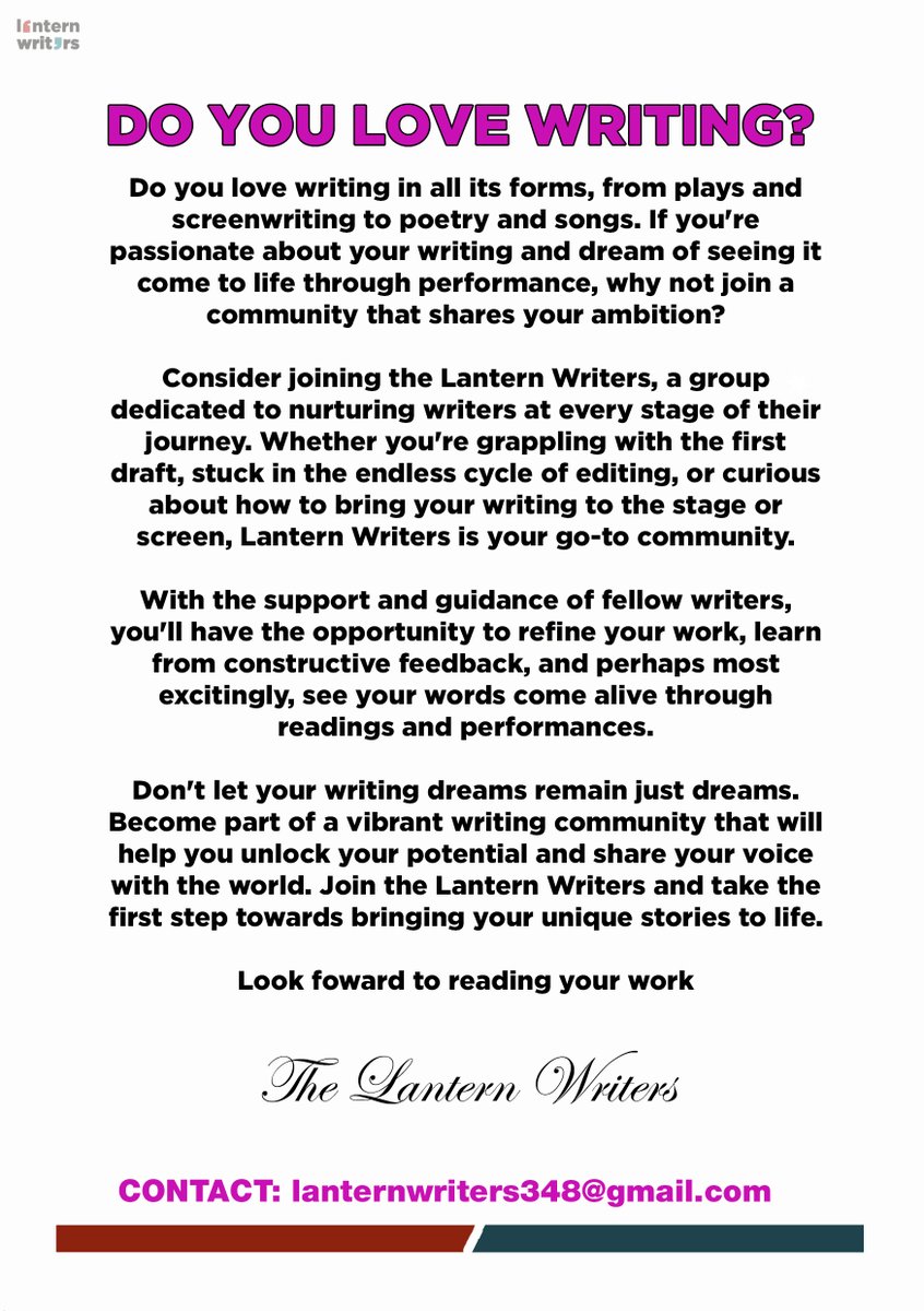 Lantern Writers tweet media