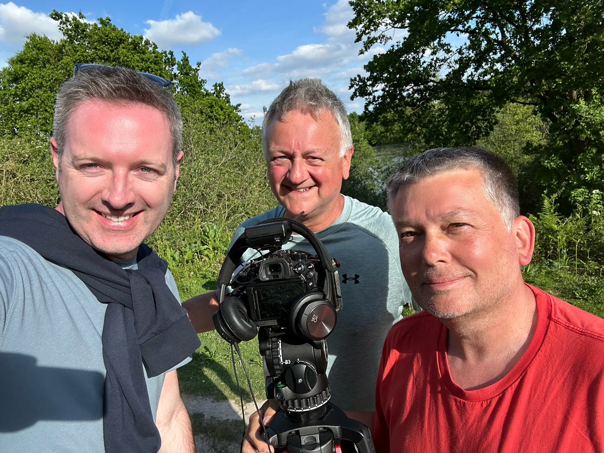 That’s a wrap! Top filming day with @JonMitchellTV and @seanreillyvfx at a selection of @YorksWildlife sites as part of the @Hull_Trains series promoting #MentalHealthAwareness week #MomentsForMovement
