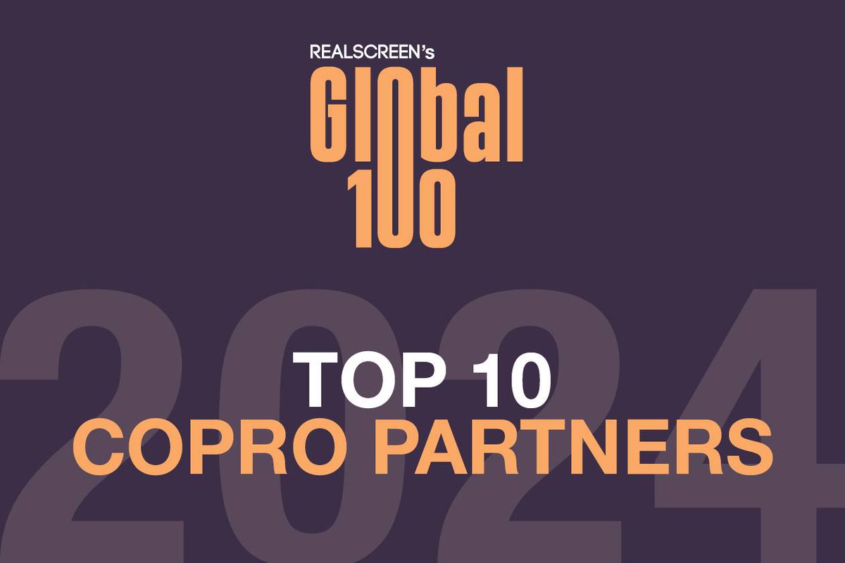We're delighted that #ArrowMedia has been listed as one of the Top 10 Copro Partners in @realscreen's #Global100.

The Top 10 lists companies that have proven their ability to skillfully navigate the creative and commercial complexities of coproduction.

👉realscreen.com/global100/2024…