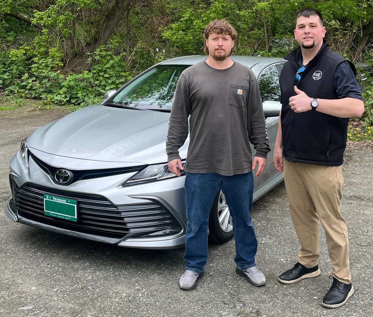 Happy #NewCarDay to Josh! He is the proud member of the @Toyota #CamryClub, after taking home this sweet 2023 model, picked out with some help from Tyler Gillis - Congrats!

Learn more about Tyler & check out his reviews @DealerRater bit.ly/4aXbyvL

#Toyota #LetsGoPlaces
