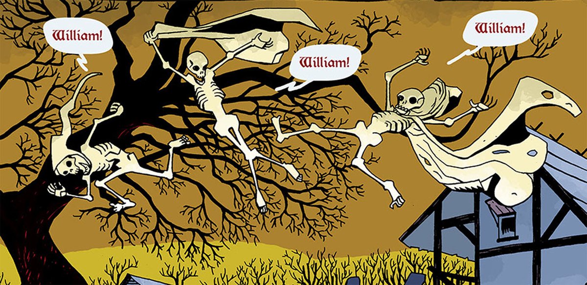William of Newbury coming out from @DarkHorseComics this month- get your fill of #medieval horror, fun and history- read more about it here: