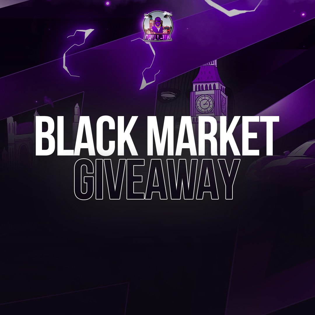 DrillUKNetwork's tweet photo. We’re giving away 1x BLACKMARKET ACCESS this week! 😲

All you need to do is:
- Follow us on Instagram @drilluk_network
- Like this post
- Share on your story

Winner will be chosen on Friday 17th May ⭐

-
-
-
#drillukfivem https://t.co/ByWGgyOMhp