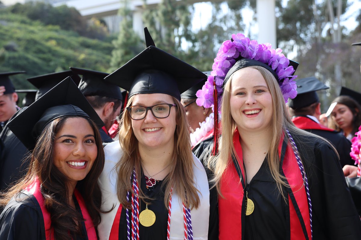 And, that's a wrap! Congratulations, Class of 2024! You are officially @SDSUAlumni ❤️ 🖤 Go Aztecs! #sdsu #sandiegostate #classof2024 #engineering #collegeofengineering #engineeringcollege #commencement