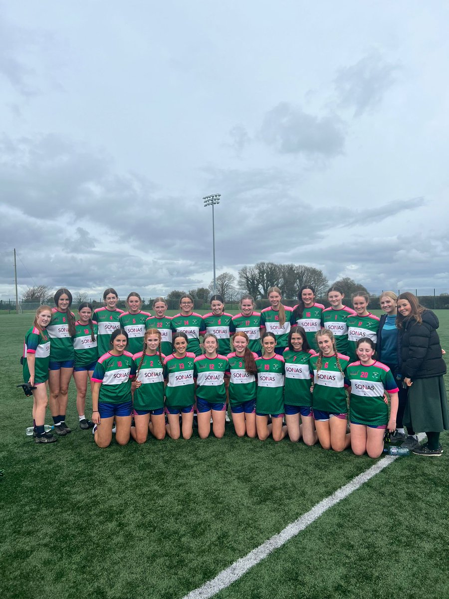Best of Luck to our Junior Ladies Football team in the County A Final tomorrow against Colaiste Íde Agus Iosaef, Abbeyfeale. Throw in at 12:30 in Rathkeale, all support welcome 🩷💚