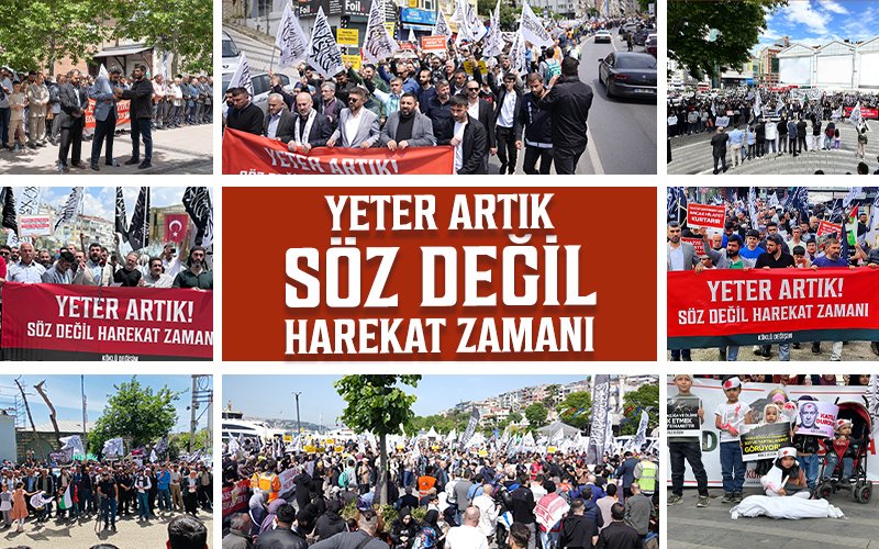 Yeter Artık! Söz Değil Harekat Zamanı Gazze için harekete geçin! Devamı için ⬇️ hizb-turkiye.com/yeter-artik-so…