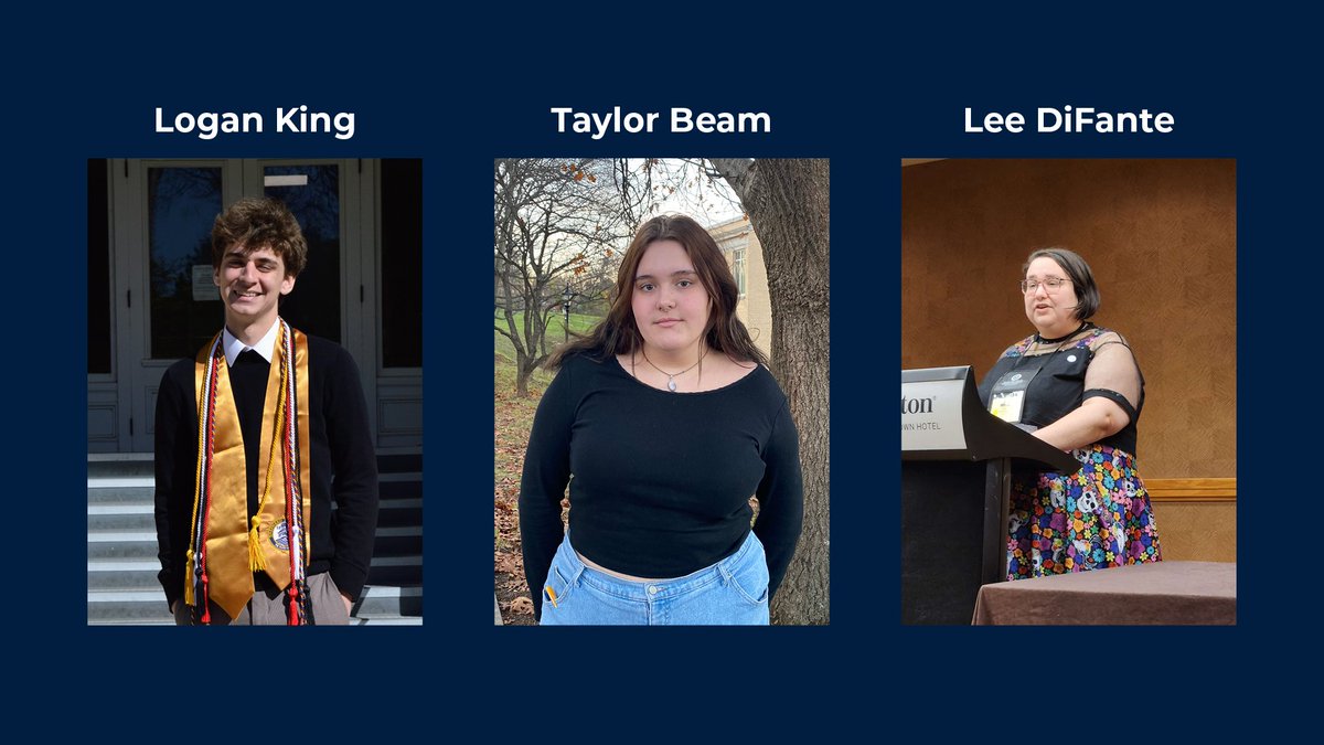 The works of three Shepherd University English majors - Taylor Beam, Lee DiFante, and Logan King - have been accepted for publication in the 14th volume of the peer-reviewed academic journal LURe. Read more: tinyurl.com/yj7cpw6f