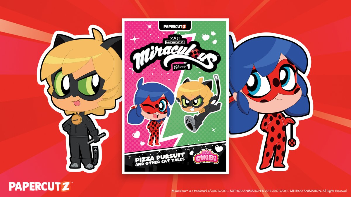 @papercutzgn & @bemiraculouslb are proud to present chibi-inspired graphic novel adventures starring Ladybug, and her trusted partner Cat Noir in MIRACULOUS LADYBUG CHIBI this Fall! Info Here: bit.ly/4bdNaqs #miraculousladybug #miraculouschibi #miraculous @PopverseSays