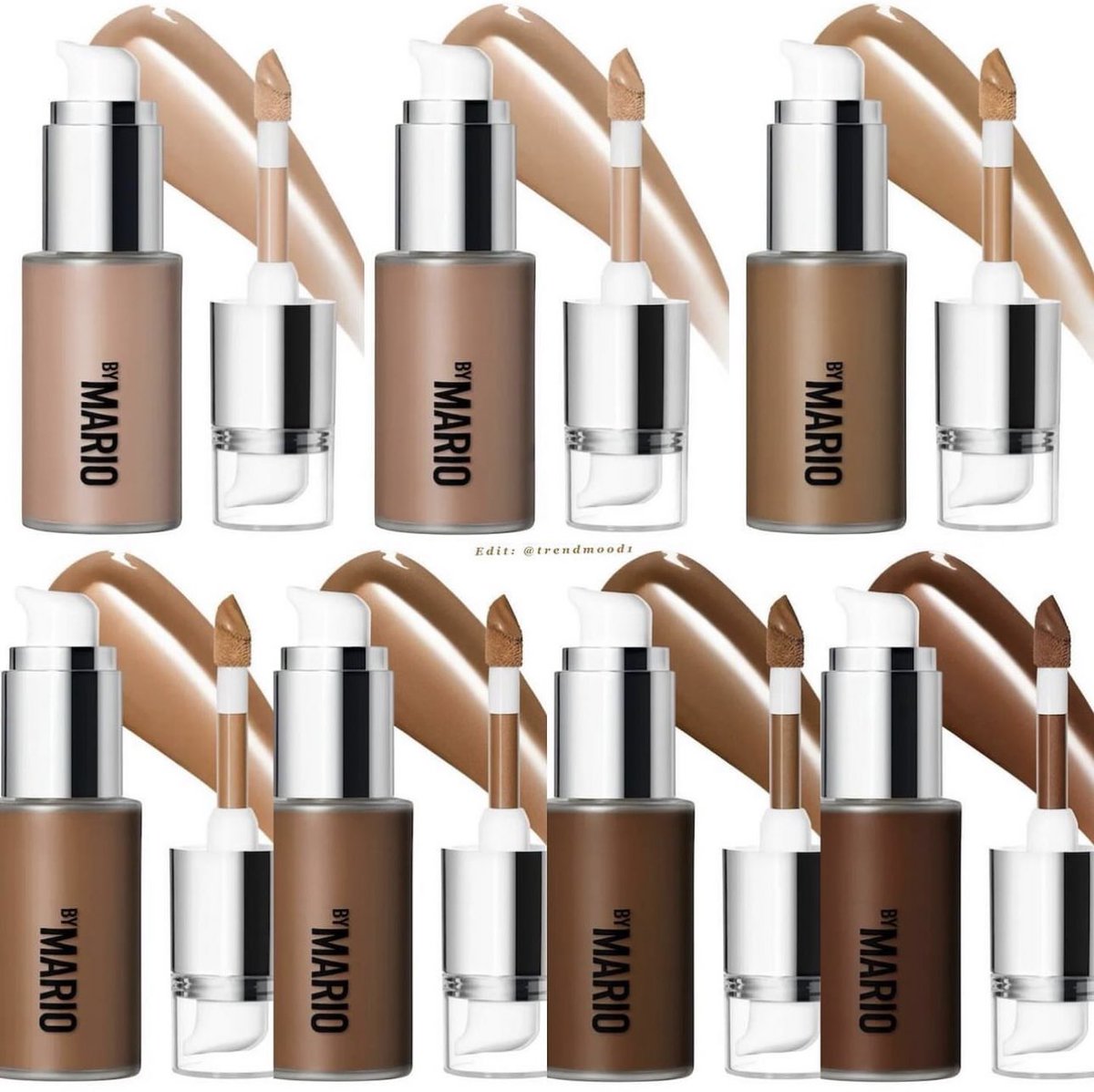 Trendmood's tweet photo. #Revealed 🚨 NEW! Softsculpt® Multi-Use Bronzing &amp; Shaping Serum ✨🤎 #makeupbymario 7 shades $36 each
Online ➡️ May 16 @sephora https://t.co/5quMYskgQU