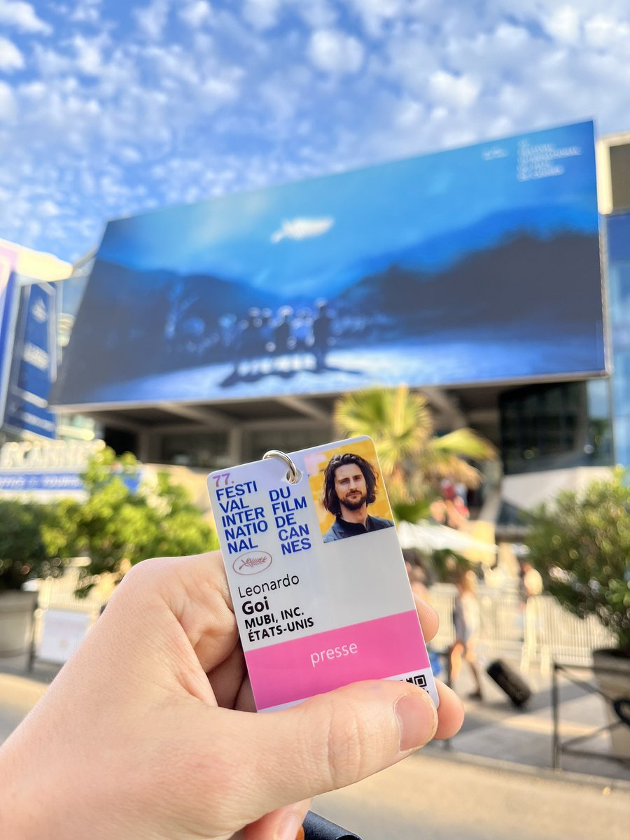 One more time with feeling. Thrilled to be back for another two weeks under the Mediterranean sun—reviews, interviews, and dispatches from #Cannes2024 forthcoming!
