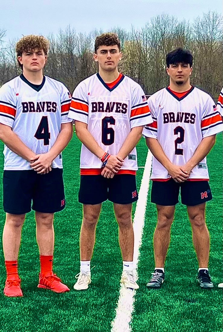 Congratulations to <a href="/AnthonyMacchio2/">Anthony Macchio</a> <a href="/aidan_wilmot/">Aidan Wilmot</a> &amp; <a href="/jakehorowitz18/">Jake Horowitz</a> for their selection to the Monmouth County 🏈 team for the All Shore Gridiron Classic to be played at <a href="/monmouthu/">Monmouth University</a> in July! #letsgobraves <a href="/DominickLepore1/">Dominick Lepore</a>