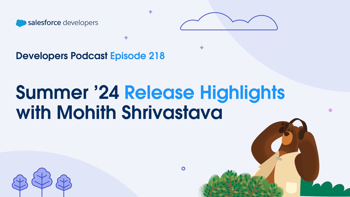 From improved Data Cloud integration to Einstein Copilot and Apex enhancements, the Summer '24 @Salesforce release is packed with important updates for #developers! Get release ready by listening to the release podcast: sforce.co/4azpfAJ 🎧