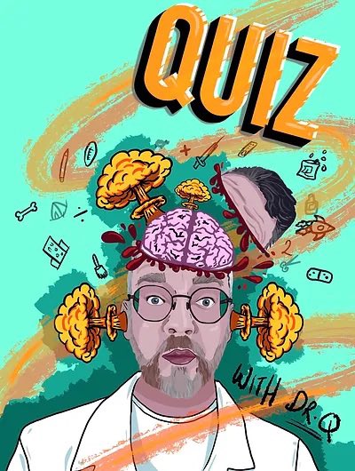 The Doctor is in the house once again! 🏥 DR Q'S quiz is back TWO WEEKS from today! Join us on the 27th if you think you're clever enough! 😉 Email alex@53two.com to reserve the table for your team!! 💜💙