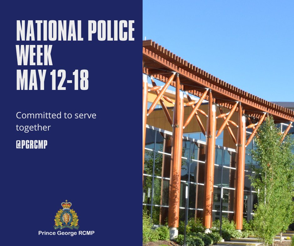 #PrinceGeorge #ThisIsWhoWeAre -  National Police Week: Committed to Serve bit.ly/4bw4dU8