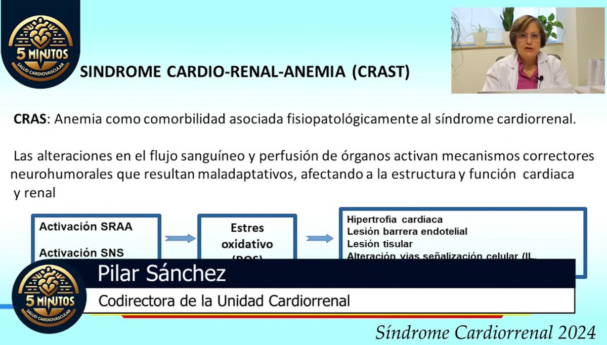 Los lunes con ciencia son menos lunes! 🤓 Hoy, excelente revisión de la Dra Pilar Sánchez sobre anemia en SCR youtu.be/lk84KL5YbGY?fe… @DrMontomoli @lualmenar @victor_dono @yulnunezvill @BonanadClara @Rachel_Vilella @rdelaespriella @jlgorriz @ValleAlfonso @mi_cardiologo