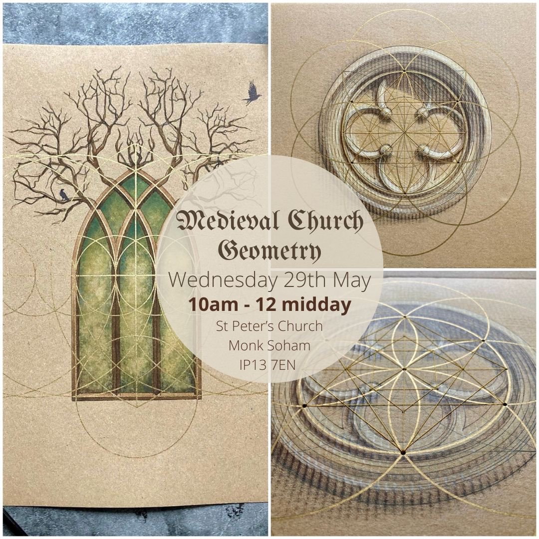 c0mplexnumber's tweet image. Calling all local #suffolk followers!

I'm offering an in-person workshop on Medieval Church Geometry at St Peter's Church, Monk Soham, Wednesday 29th May.

The cost is £30, with 75% of the proceeds going towards church fundraising. DM for further details and to book your place.
