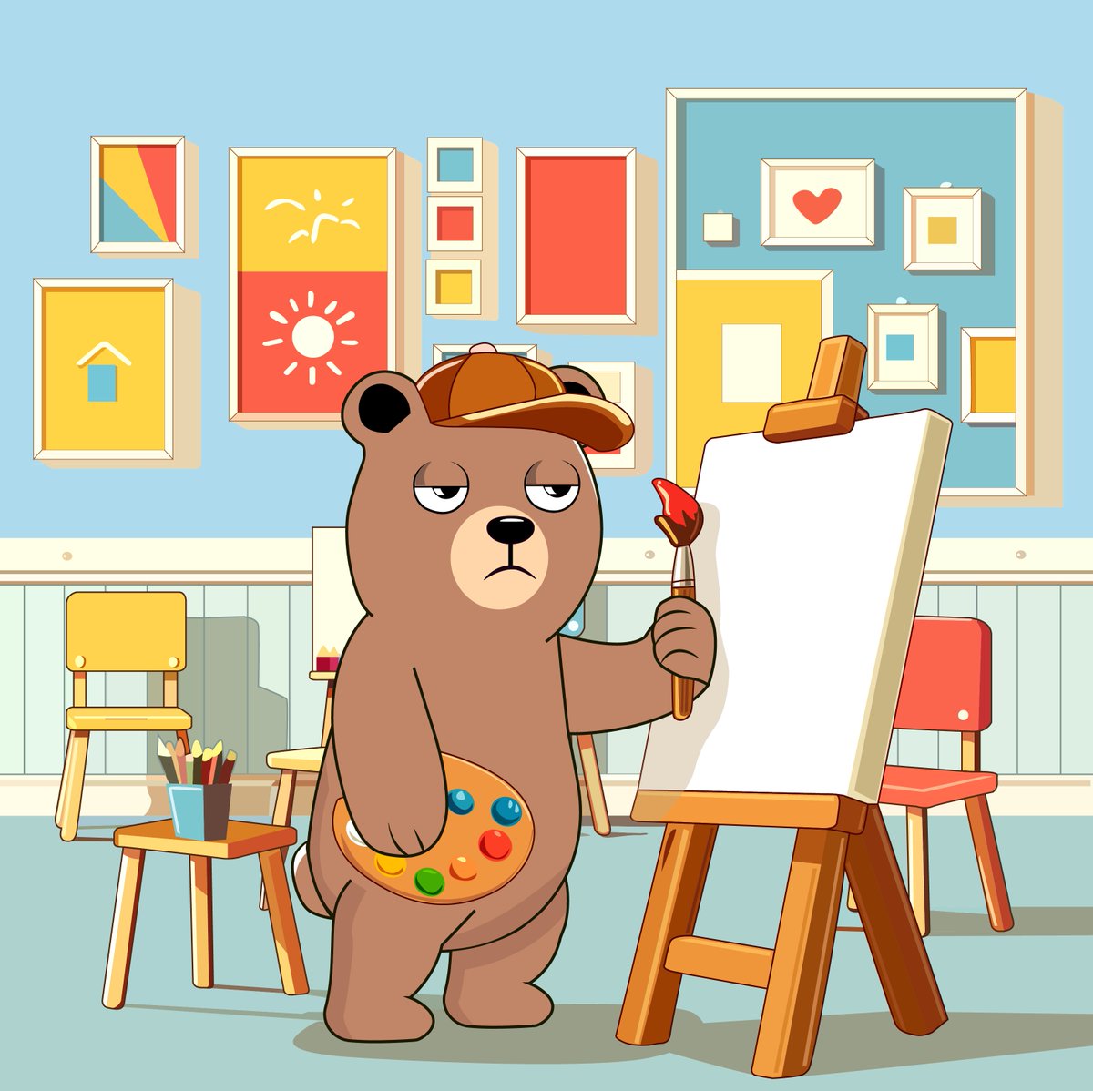 JunkyUrsas's tweet photo. Henlo! 🐻
We are launching a contest for artists and humorists! 

You have three ways to participate:
1⃣Draw some art related to us and @berachain
2⃣Create a funny meme also related to us
3⃣Сreate whatever you want: drawings, videos, pictures, stickers

Join our discord, you'll find more information there:
https://t.co/IGg78Pbh06

The coolest works/memes will be rewarded with a junklist role and maybe smth more special🤫