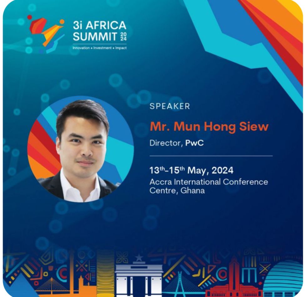 Join our community of solvers at the 3i Africa Summit from 13 to 15 May 2024.

#PwCProud #3iAfricaSummit #FinTech #Innovation #Impact #Investment #Africa #Technology #3iAfricaSummitspeakers