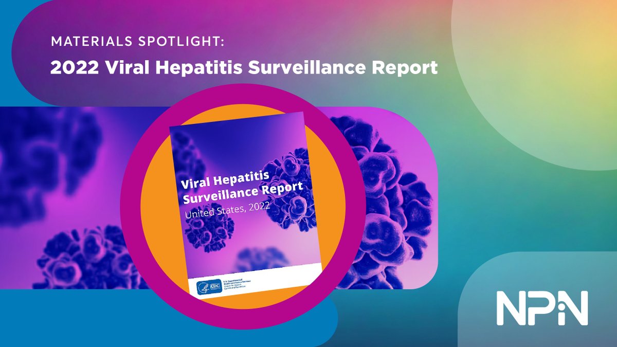 New viral #hepatitis data just released from @CDCgov! The 2022 Viral Hepatitis Surveillance Report presents the latest data on #hepatitisA, #hepatitisB, and #hepatitisC. Check it out now: bit.ly/4aoLUAf #CDC #CDCNPIN #PublicHealth