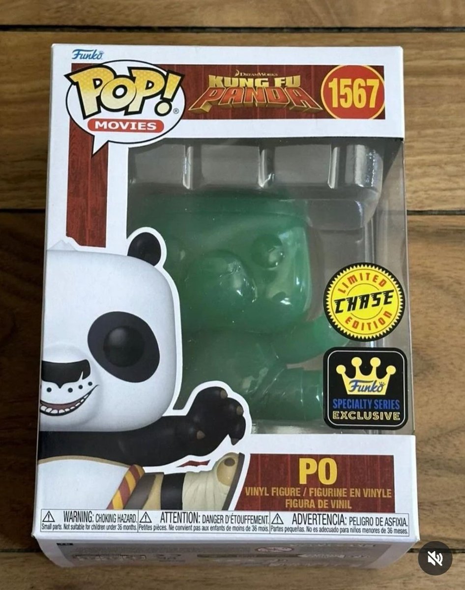 Here's a closer look at the PO Jade Chase Exclusive Funko Pop! Credit @crickets_pops - #funko #funkopop #funkopopcollection #funkoaddict #funkopops #funkocollector #anime #manga #funkofamily #skittlerampage #kungfupanda #po