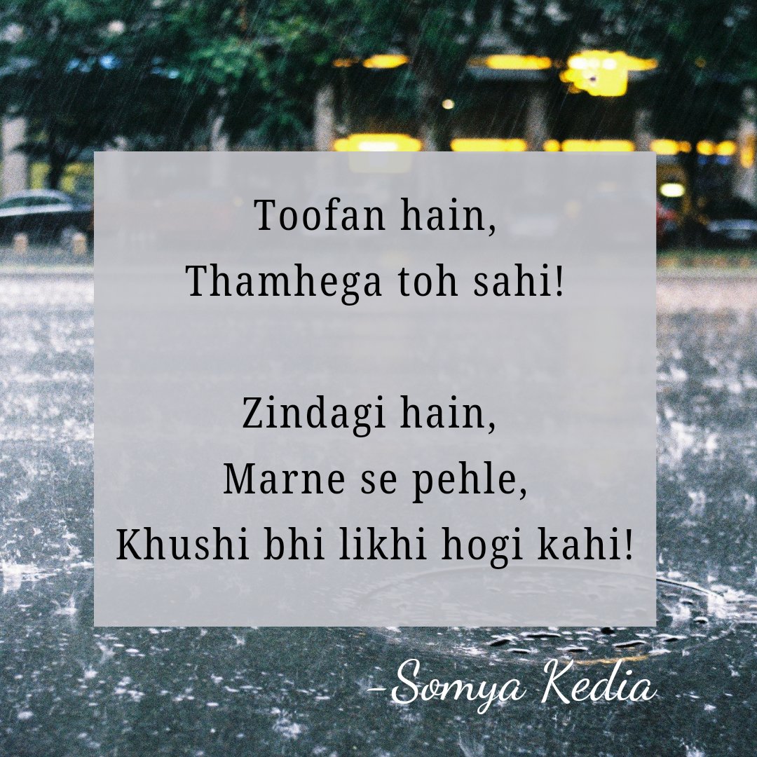 #shayari #shayarilover #shayarioftheday #hindiquotes #hindishayari #hindipoems #hindisongs #mumbai #news #Weather #storm #poet #poem #poetry #poetrycommunity #poemoftheday #poetrylovers #writer  #writerscommunity #somyakedia #quote #quotestoliveby #quoteoftheday @somyakedia