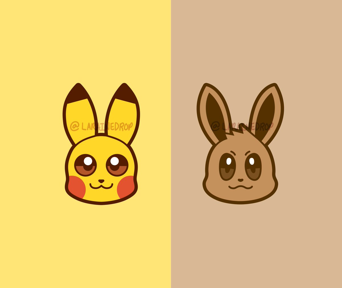 Pikachu & Eevee 🟨🐭 🟫🦊

Check out my Redbubble shop to get these little guys on stuff like stickers, shirts, buttons, and more.

#pokemon #pokémon #pikachu #eevee #pokemonyellow #pokemonart #pokémonart #digitalart #affinitydesigner #cute