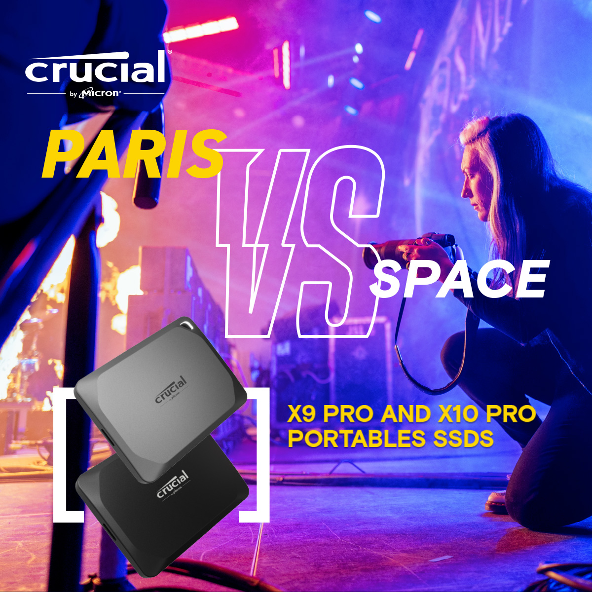 🚀 Elevate your storage game with Crucial X9 Pro & X10 Pro SSDs! ⚡ Experience lightning-fast speeds up to 1050MB/s for seamless data transfer. Compact, sleek, and built to go wherever you do! Get yours now at Newegg. 🛒newegg.io/9b61dea #Crucial #PortableSSD #Newegg