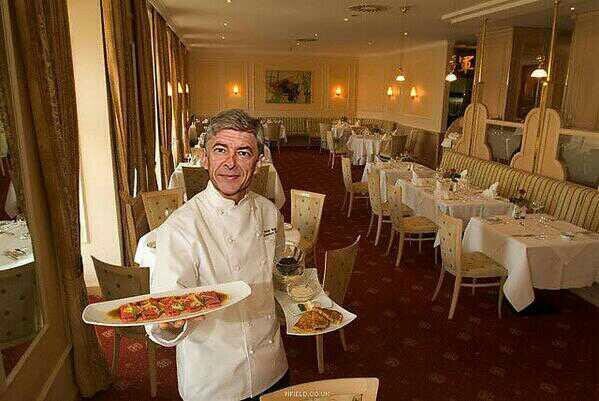 Heard they’ve got a new head chef there