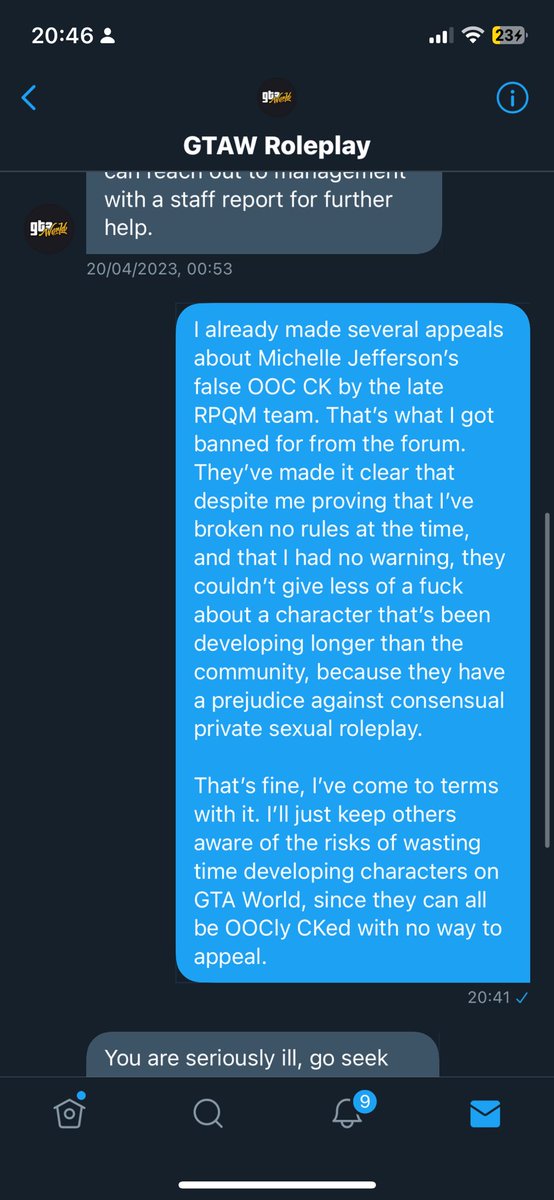 UseroneGaming's tweet photo. @GTAW_Roleplay is a waste of time, lying, fradulent, elitists. Not slander, I posted all the proof on my YouTube community page years ago.

Oh, and I’ll remind everyone to not waste their time there. https://t.co/QRuG7Cl3gi