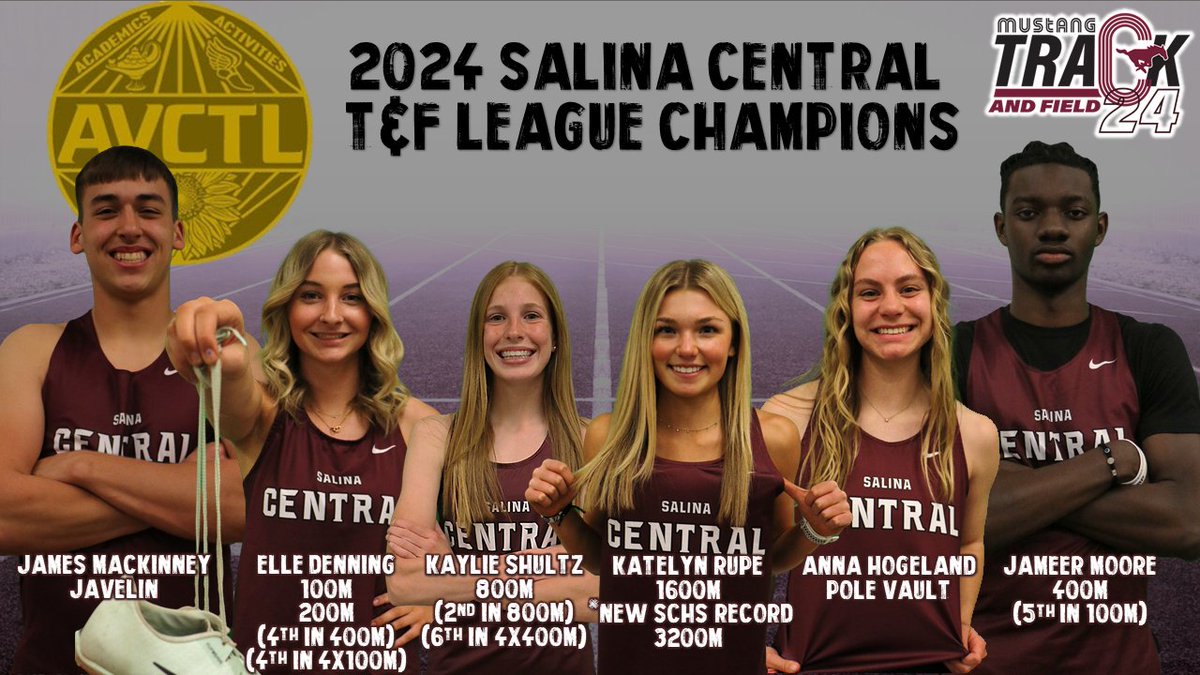 SC_Track_Field's tweet photo. Last Thursday night, the Mustang girls took 2nd at the AVCTL II T&amp;F Championships and the boys took 4th.  We had 18 PR performances and showed up to COMPETE! 

❗️❗️A special shout out to Katelyn Rupe for breaking her OWN school record in the 1600m! Ranked 2nd in the state! https://t.co/308dDpdlDt