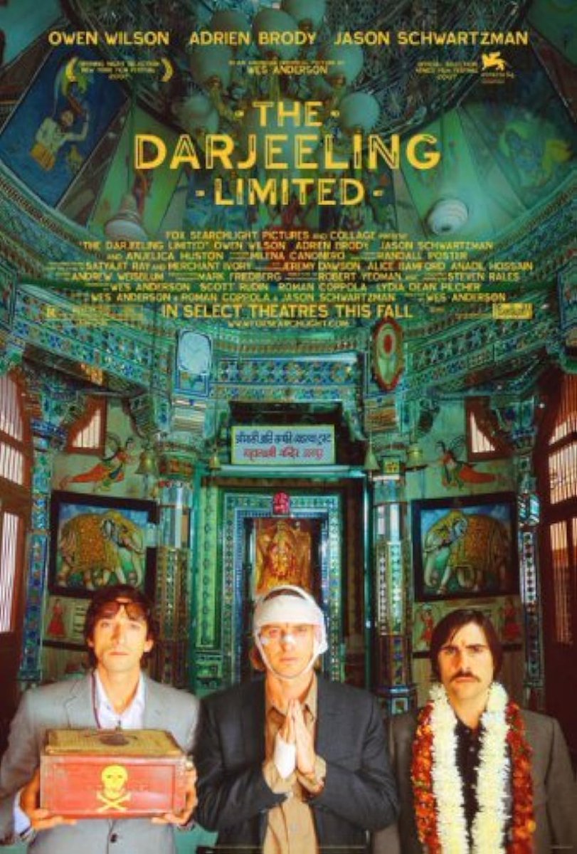 #Bales2024FilmChallenge Day 11 - Train #TheDarjeelingLimited (2007) #WesAnderson #OwenWilson if you haven't seen this, watch it. It is well worth a watch.