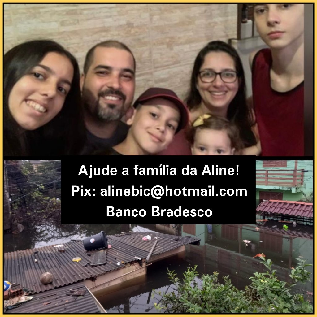 gc_monarquistas's tweet photo. Aline e sua família tiveram que sair às pressas por conta da água que atingiu o teto de sua casa. Infelizmente sua família acabou perdendo tudo o que tinha, mas graças a Deus foram salvos e passam bem. https://t.co/749lGDOXZ2
