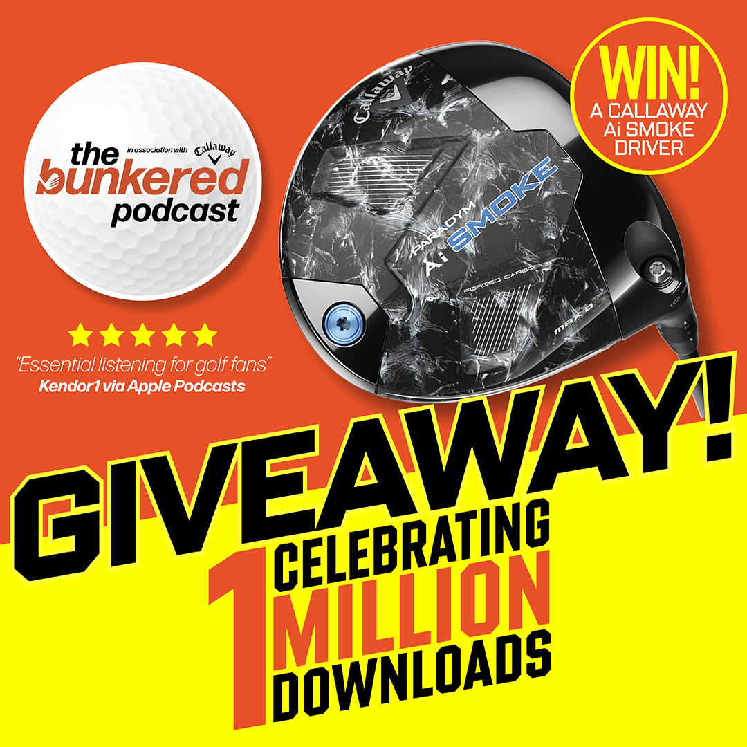 To celebrate The bunkered Podcast hitting a million downloads, we’re giving you the chance to win a Callaway Paradym Ai Smoke driver courtesy of our sponsor @CallawayGolfEU

To enter, you must:

Follow @ThebunkeredPod
Follow @CallawayGolfEU
RT and Like this post