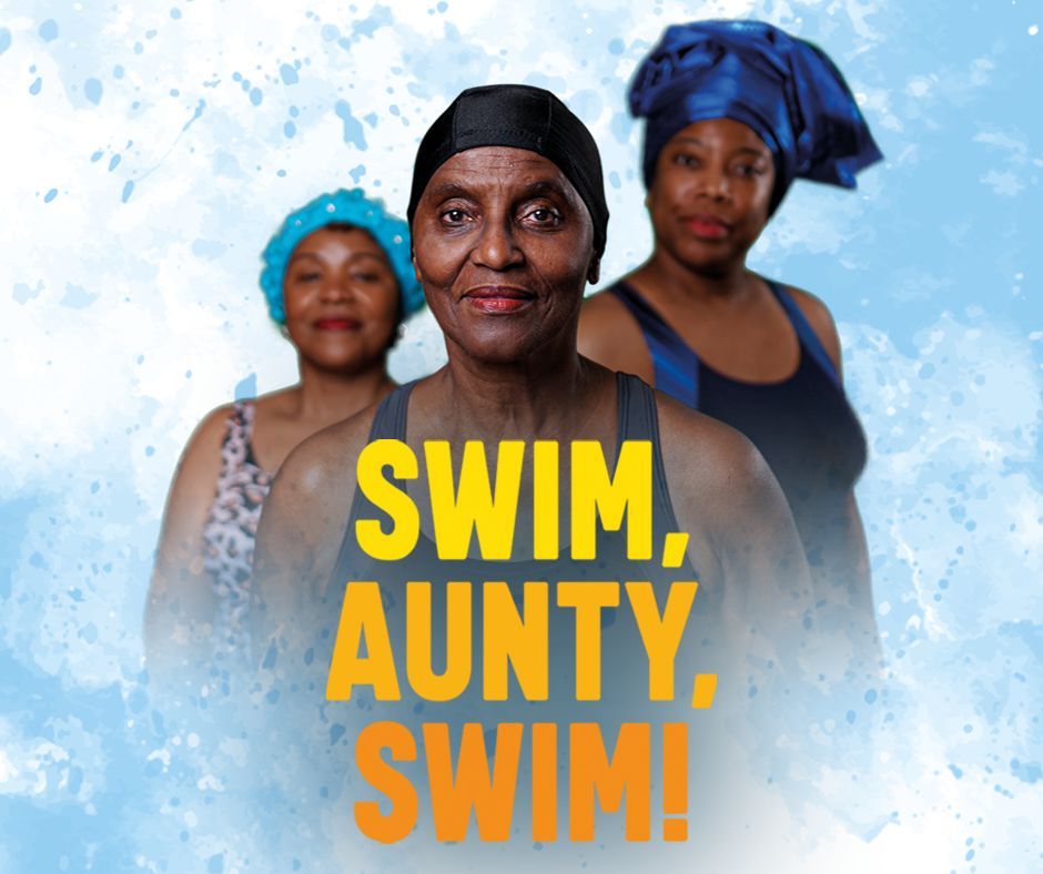 The water is fine come on in... Swim, Aunty, Swim opens in 1 week today! 🏊🏾 🗓️ Mon 20 May - Sat 1 June 🎟️ Book now to secure your tickets at buff.ly/3RzcCz5