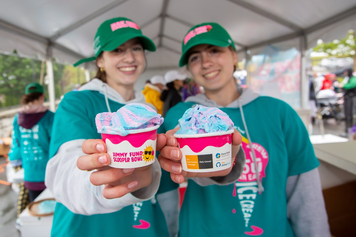 Help us defy cancer in the sweetest way possible while enjoying all-you-can-eat 🍦 June 4-6 at Boston City Hall Plaza! Get your 🎟 today: jimmyfund.gives/CONES #ScooperBowl Use code CONES for $4 off each individual ticket at checkout!