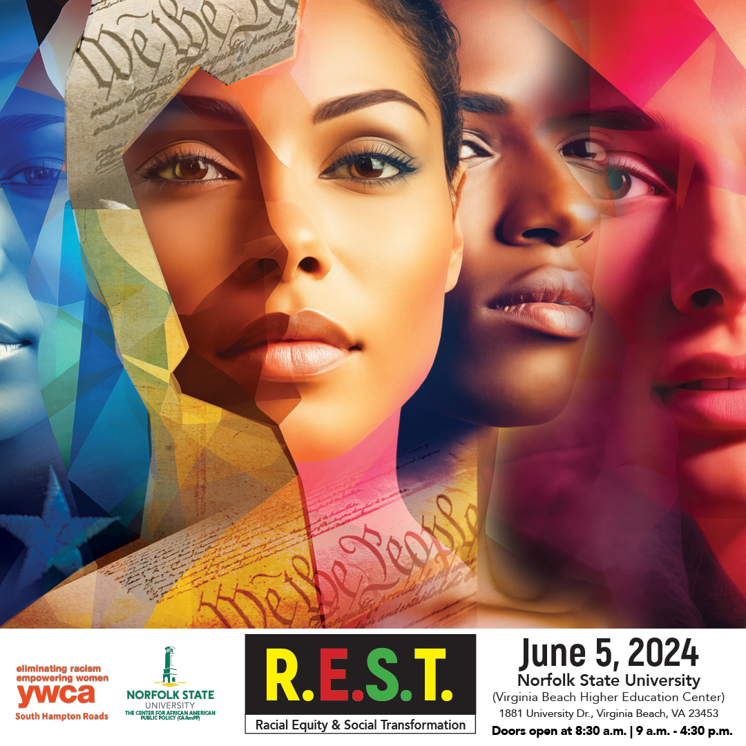 Norfolkstate's tweet photo. Join us for the 3rd Annual Conference on R.E.S.T. on June 5th, 2024. This year's theme, We
The People will highlight the people who built & define our country despite being historically
marginalized.
Visit https://t.co/svvrhu5Mc2 to learn more. #RESTNow https://t.co/ooPsVCdqMv