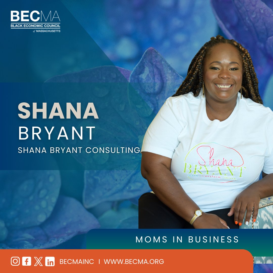 Mother's Day may be over, but we are still celebrating BECMA Moms In Business. Today, we highlight our member, Shana Bryant of @shanabryantbos! SBC is a Boston-based event planning & management consultancy dedicated to planning & executing unforgettable events.